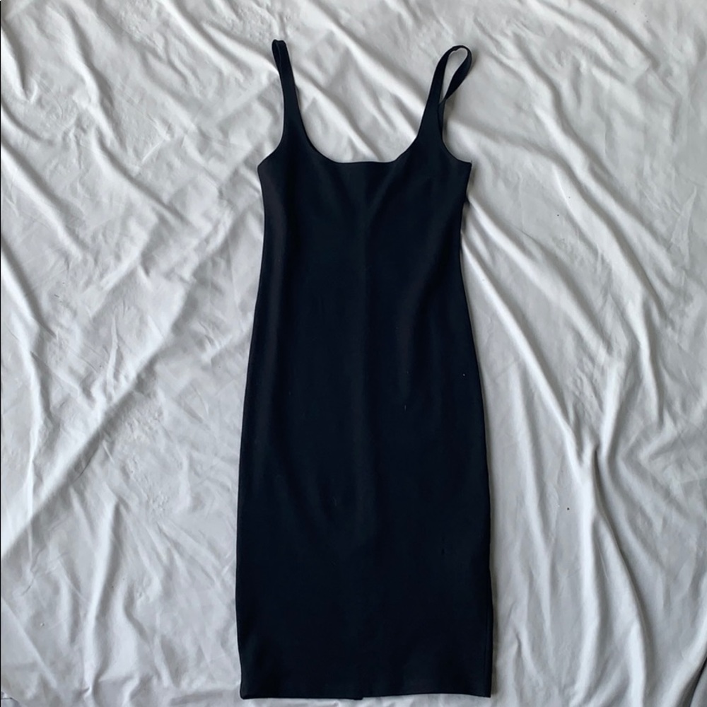 black dress